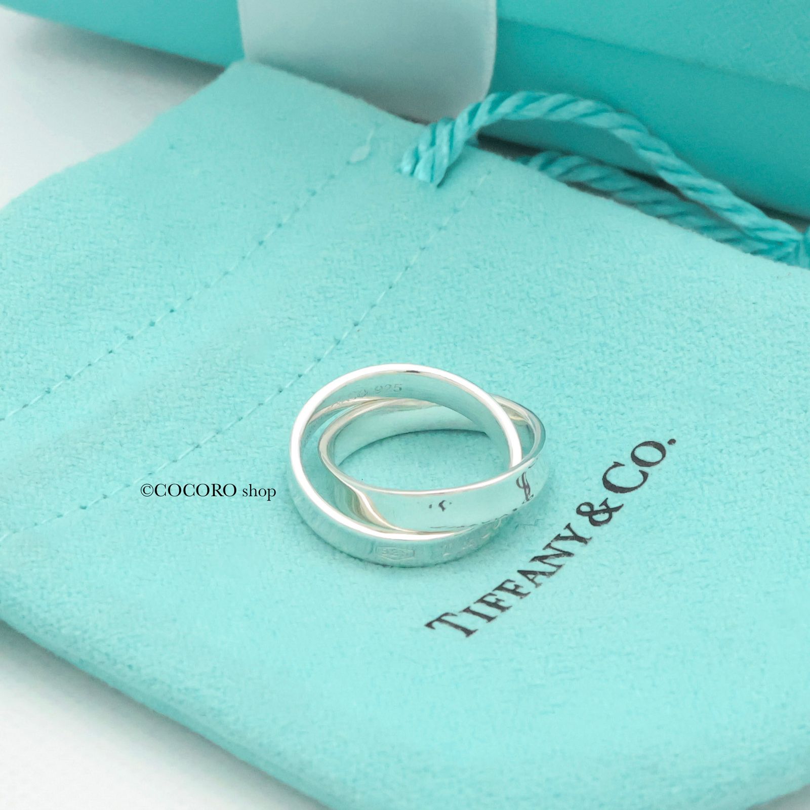 美品】ティファニー TIFFANY＆Co. 1837 インターロッキング サークル