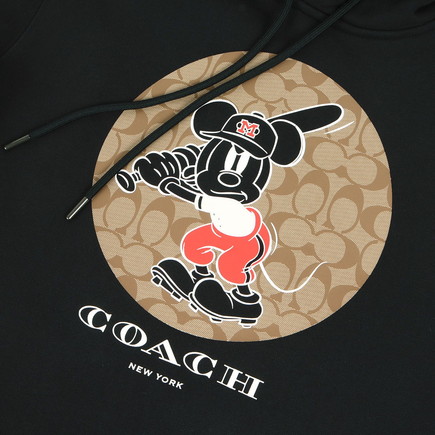 COACH コーチ パーカー 黒 ブラック サイズ:S | Disney ミッキーマウス  