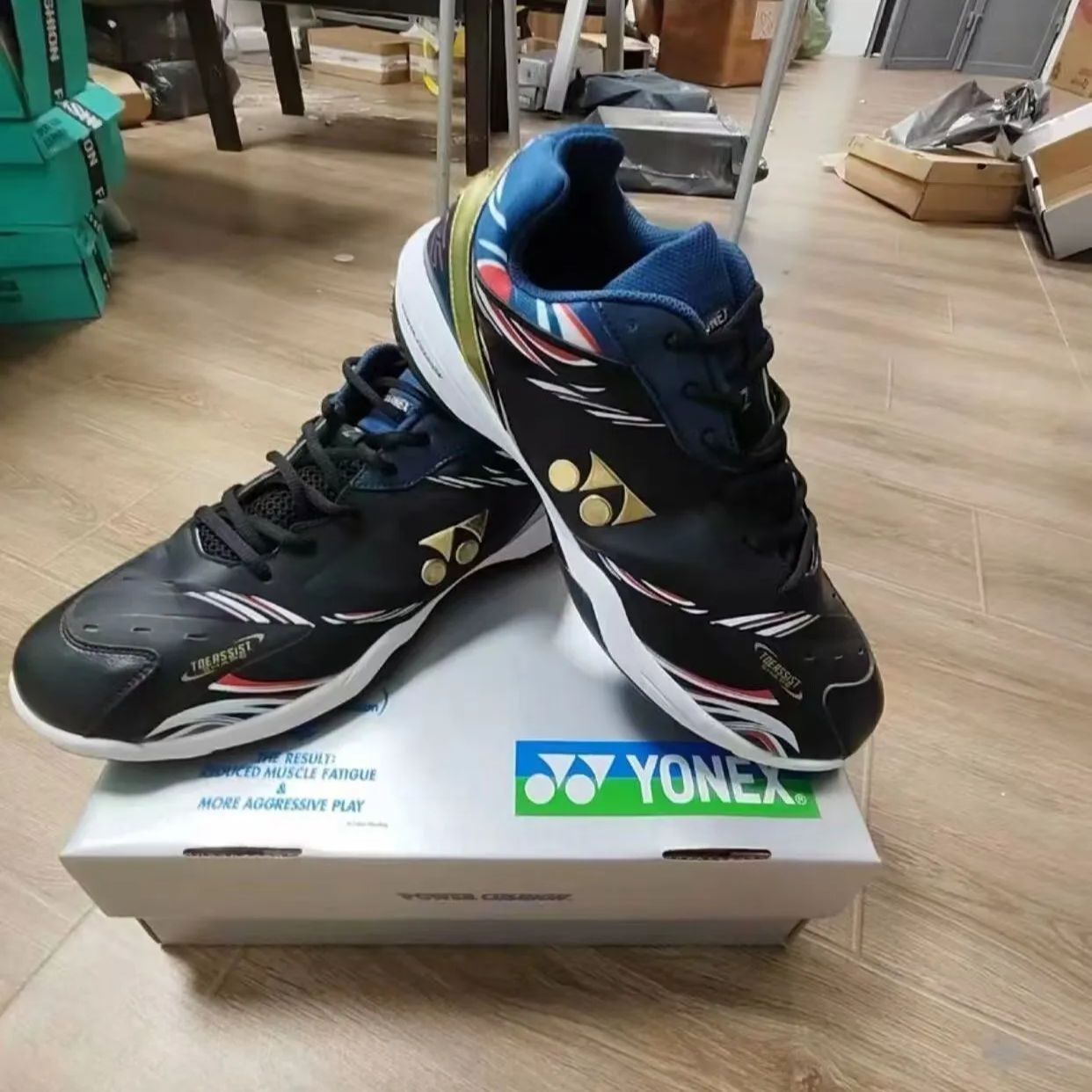YONEX バドミントンシューズ パワークッションエアラス 25.5cm