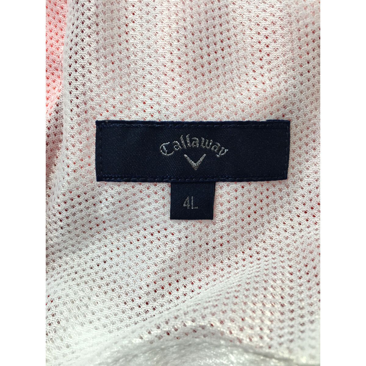 Callaway - coco 中古 キャロウェイ Callaway メンズ ハーフパンツ 4L サーモンピンク ストレッチ 大きいサイズ 中古 メンズ キャロウェイ Callaway ハーフパンツ 4L サーモン