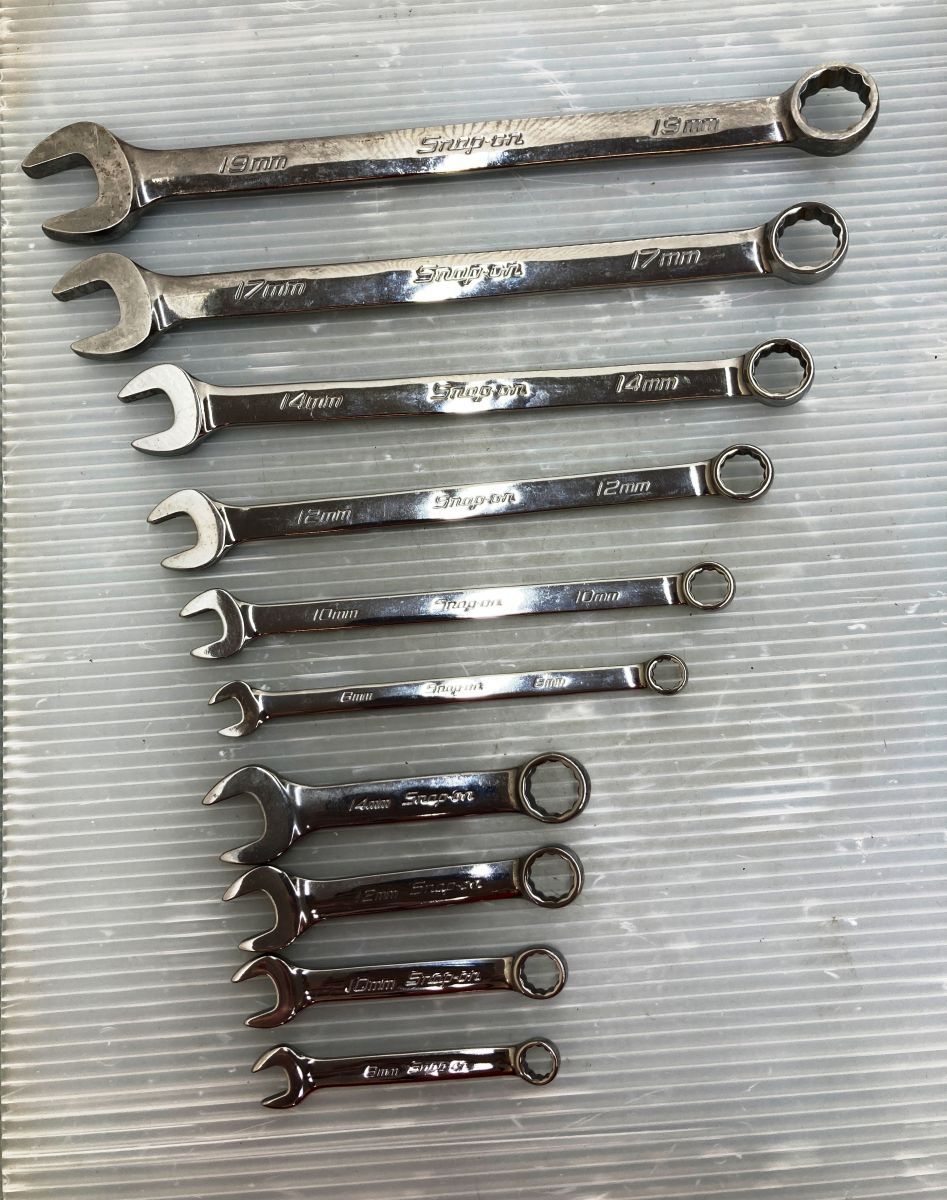 スナップオン OEXM8B~190B OXIM8B~14B コンビネーションレンチ10本セット