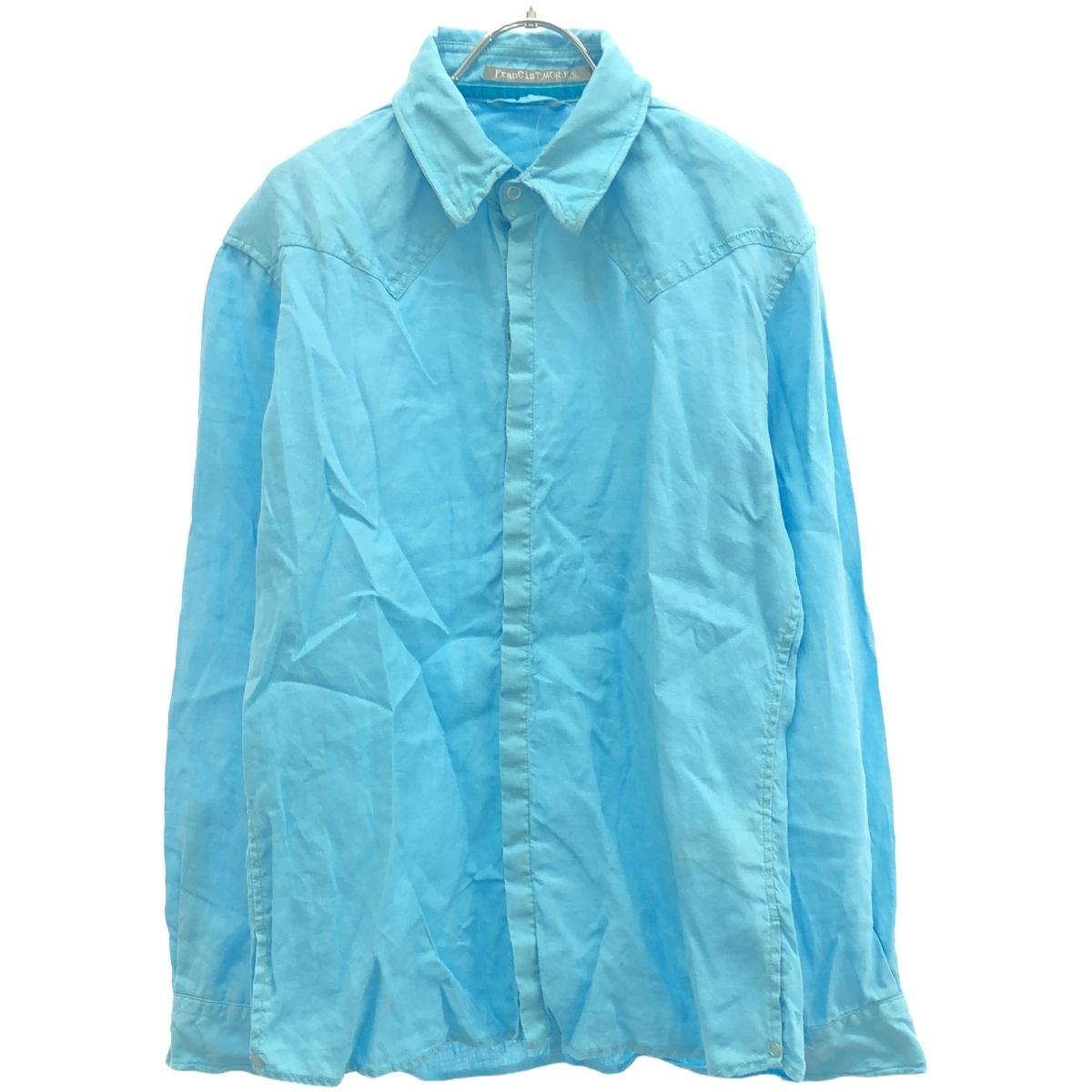 FranCisT_MOR.K.S フランシストモークス 22SS Washed Linen HibiSkull 