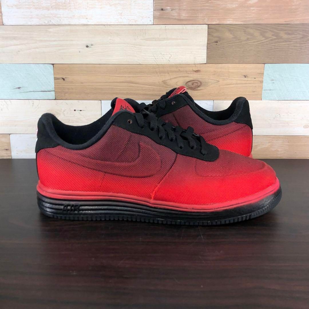 NIKE LUNAR FORCE 1 VT MESH ナイキ ルナ フォース 1 VT メッシュ ブラック レッド 28cm U07131  599499-600 - メルカリ