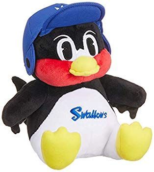 【未使用】ヤクルトスワローズ つば九郎　ぬいぐるみ ドリームゲーム お座り 中古】(未使用・未開封品) 東京ヤクルトスワローズ オフィシャル