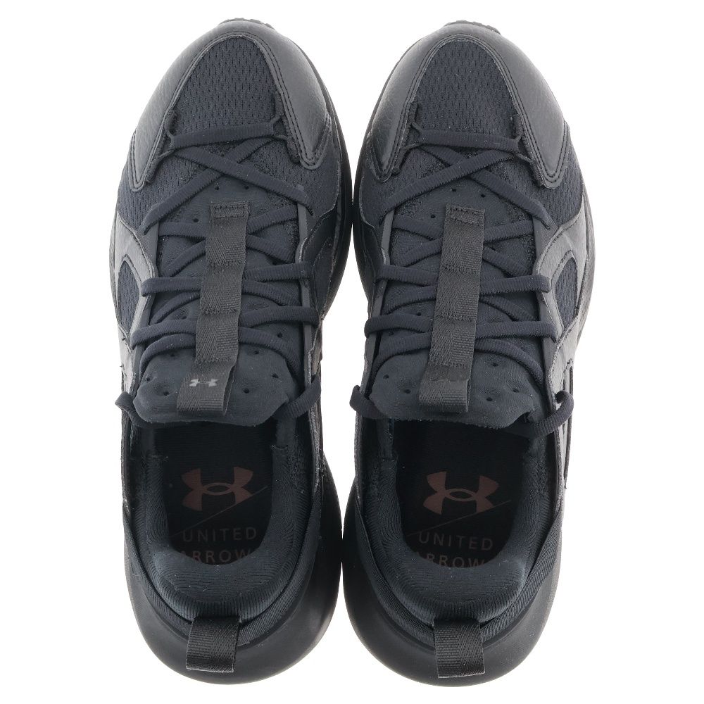 UNDER ARMOUR ×UNITED ARROWS ブラックスニーカー UNDER ARMOUR (アンダーアーマー) ×UNITED ARROWS UA Infinite