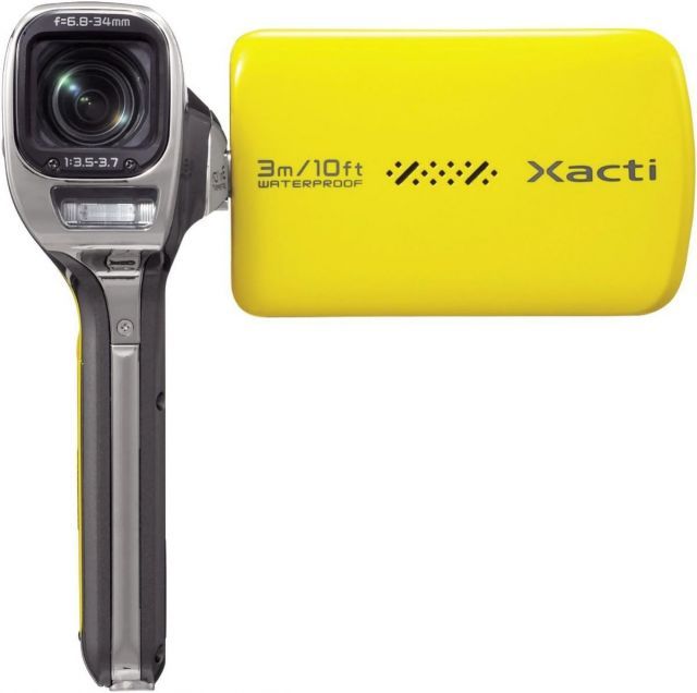 SANYO デジタルムービーカメラ Xacti CA100 Y イエロー DMX