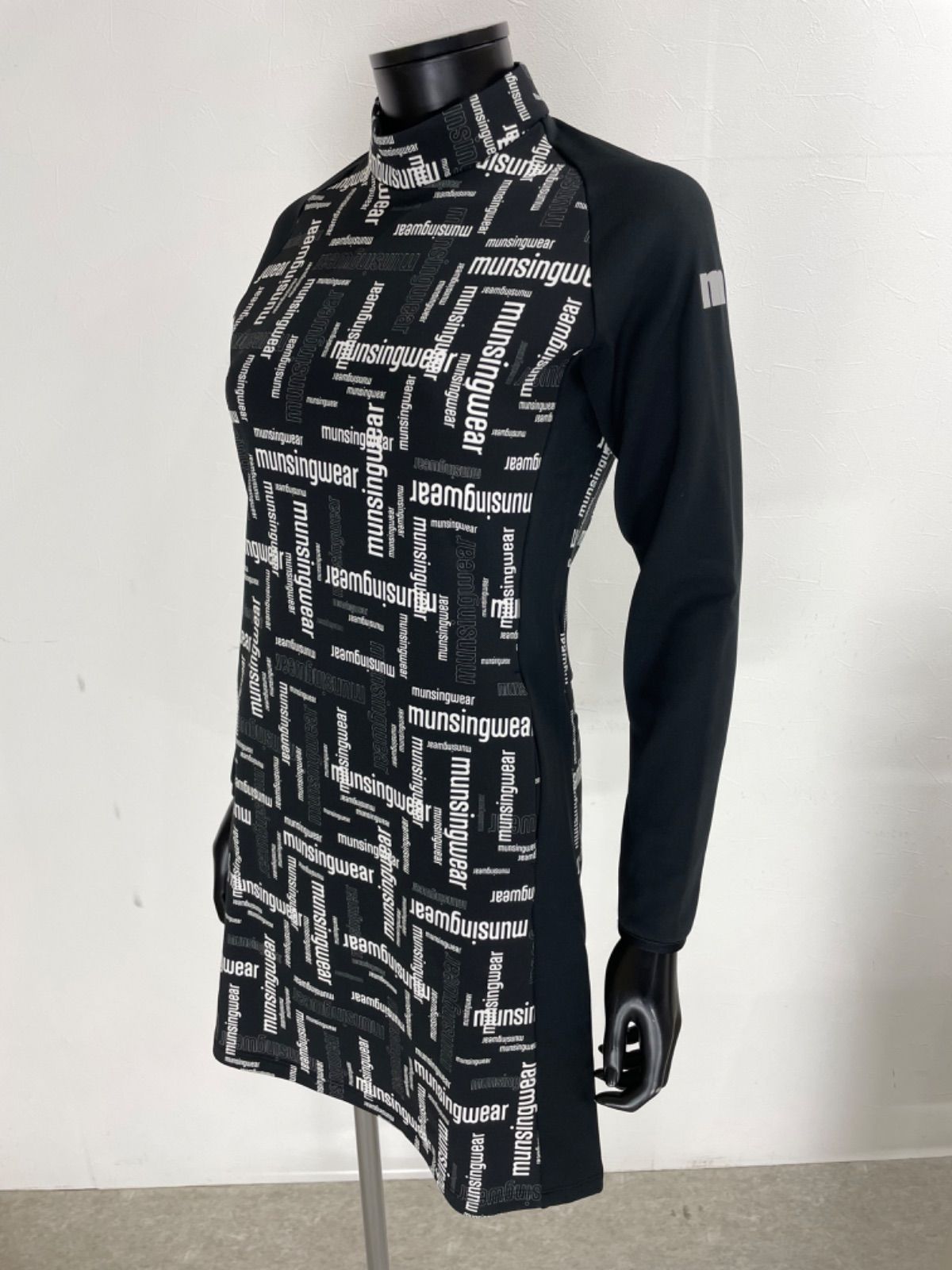 USED】Munsingwear マンシング ポリエステル ハイネック 長袖