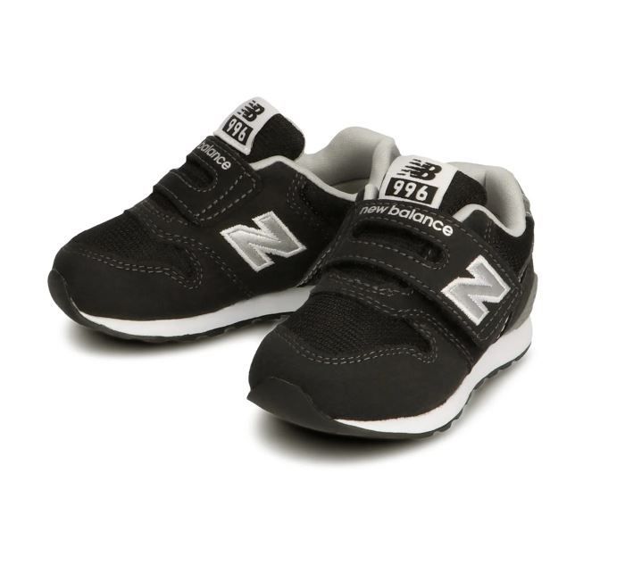 低価，定番 New Balance ニューバランス スニーカー キッズ 996 IZ996 BLACK(BK3) スニーカー