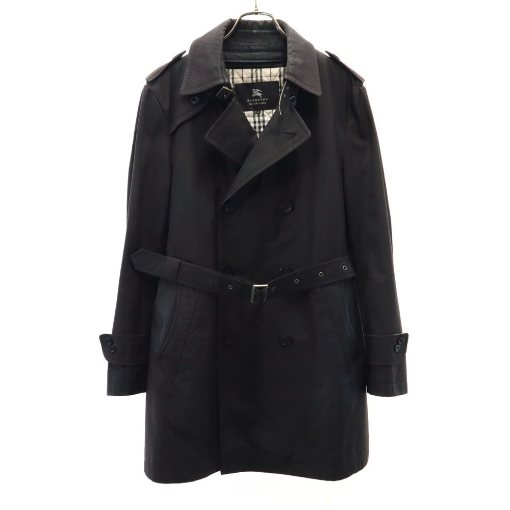 BURBERRY BLACK LABEL ブラック トレンチコート M BURBERRY BLACK