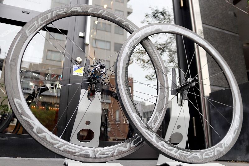 カンパニョーロ Campagnolo ボーラウルトラ BORA ULTRA 50 AC3 カーボン チューブラー ホイールセット カンパ12/11S  【東京南麻布店】 - メルカリ