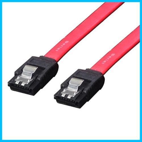 商品 SATA2 3Gbps対応 ケーブル I - I 変換名人 ロック付 70cm SATA-IICA70