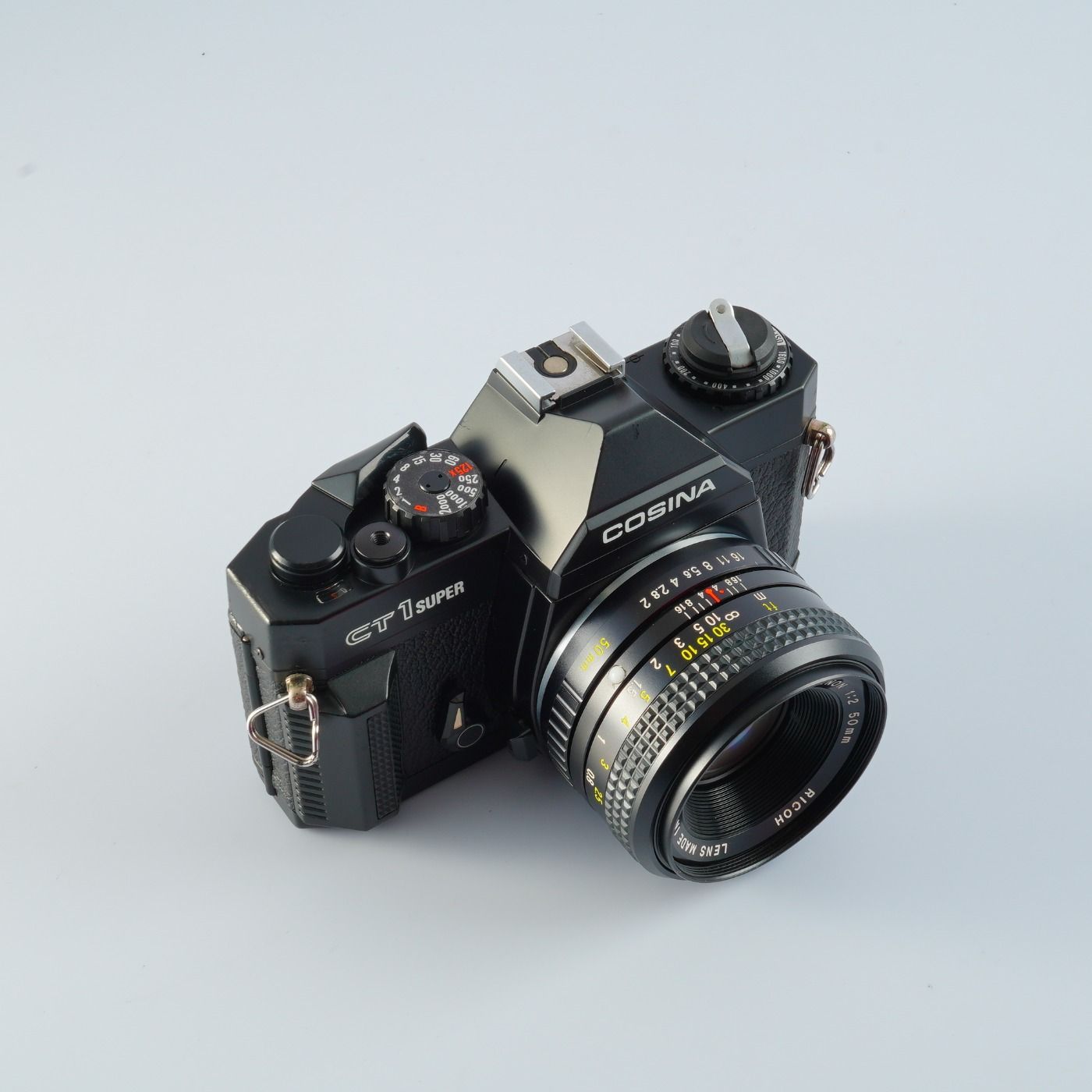 COSINA コシナ CT 1 Super + RICOH XR RIKENON 50mm F/2 MF フィルム