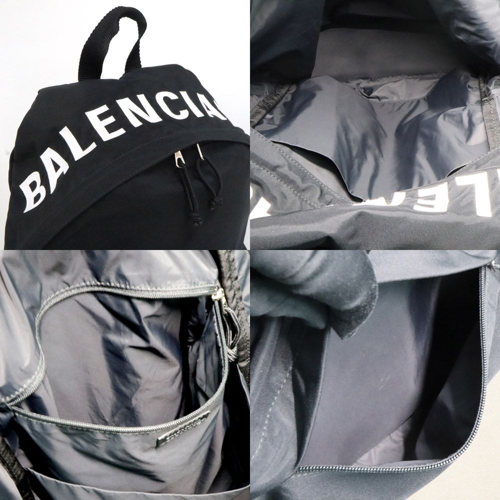 BALENCIAGA ウィール バックパック ブラック リュックサック 美品