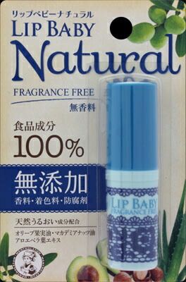 大人気商品  メンソレータム リップベビー ナチュラル 無香料 【 ロート製薬 】 【 リップクリーム 】リップベビーナチュラル 無香料４Ｇ×240点セット tt