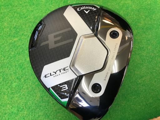 キャロウェイ ELYTE MAX FAST 3W フェアウェイウッド FW LIN-Q GREEN 40 for CW ELYTE FW フレックスSR メンズ 男性用 右利き 右用 Bランク ゴルフクラブ