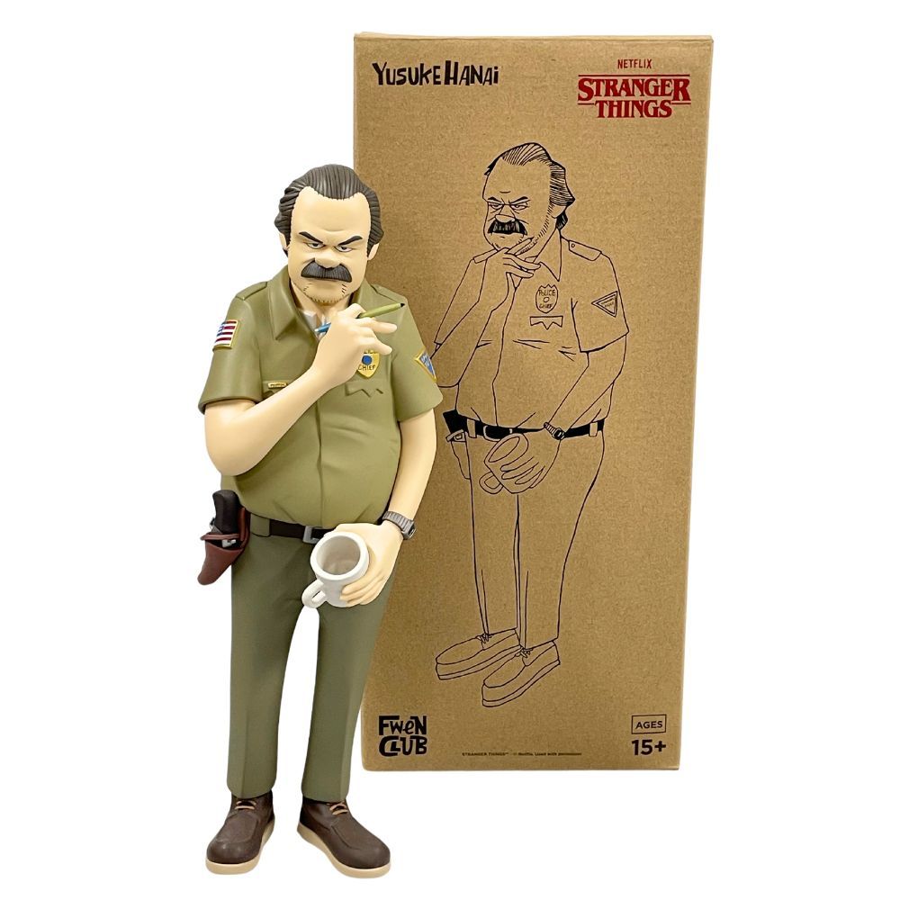 YUSUKE HANAI STRANGER THINGS JIM HOPPER フィギュア 正規品 / 30578 Stranger Things' Hopper Statue by Yusuke Hanai Available at