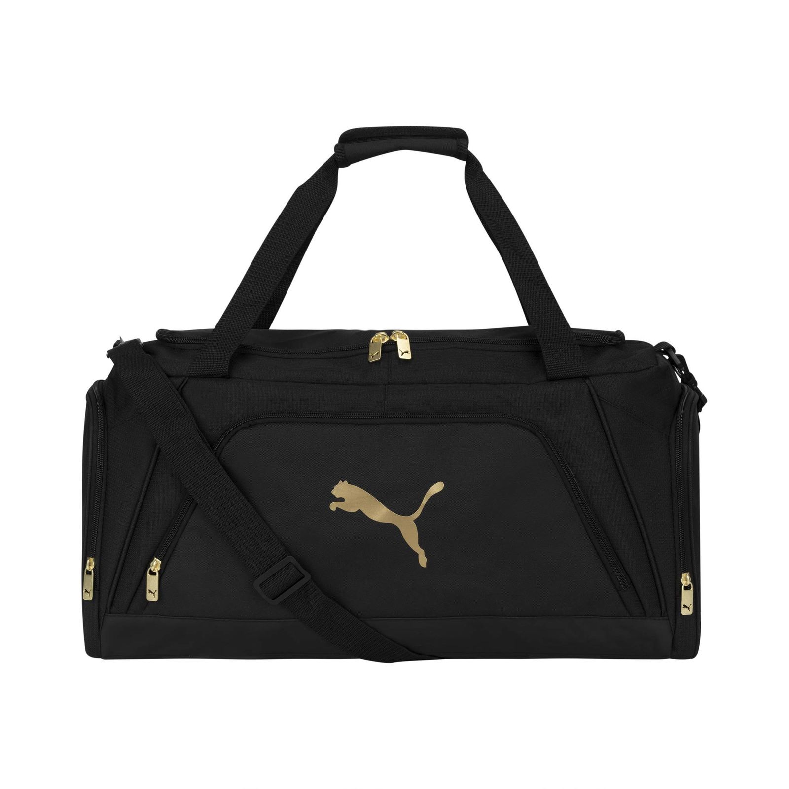 PUMA Evercat アクセラレーター ダッフルバッグ, ブラック/ゴールド, One-Size [ブラック/ゴールド] [One-Size]