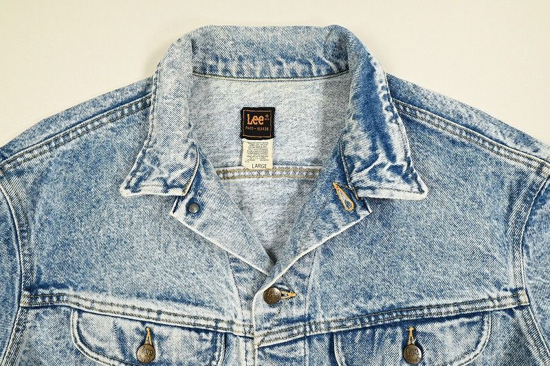 Lee 220-8549 デニムジャケット ケミカルウォッシュ