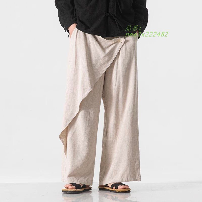 ワイドレッグ 袴パンツ