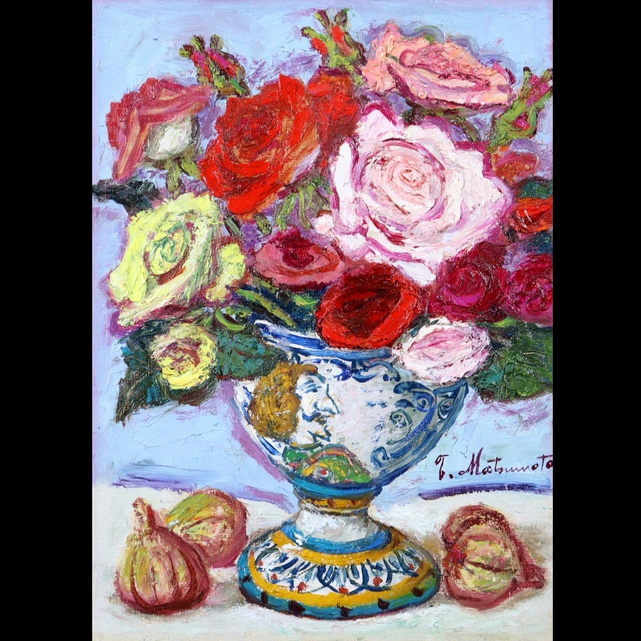 特価 浜の風景 水彩画 F30号 油絵F30号