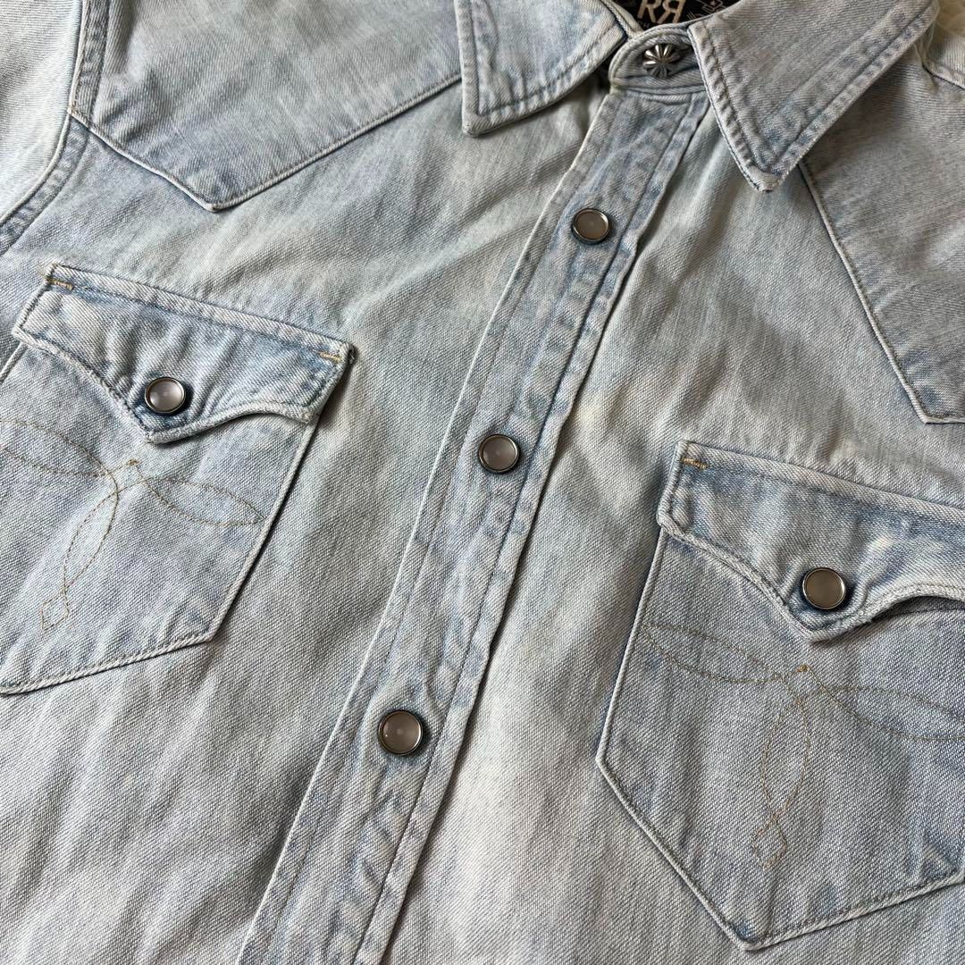 RRL ダブルアールエル ラルフローレン デニムシャツ - メルカリ