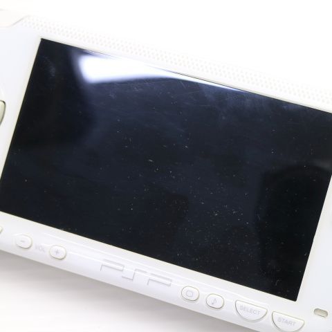 お気に入り PSP-1000 セラミック ホワイト game SONY PlayStation Portable 本体 土日祝発送OK 09000