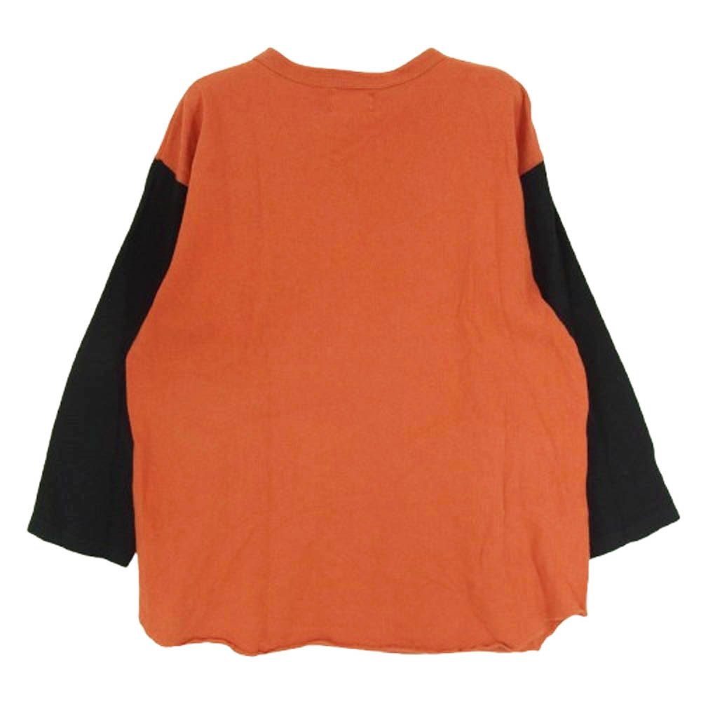 【35】リアルマッコイズ BALL PARK オレンジ Tシャツ 36 The REAL McCOY'S ザリアルマッコイズ BALL PARK JOE McCOY