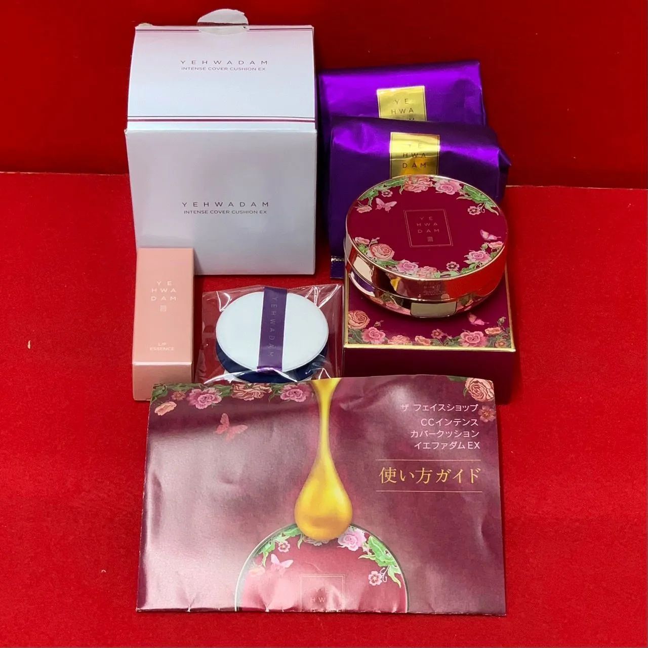 ザ フェイスショップ イェファダム カバークッション セット Kす