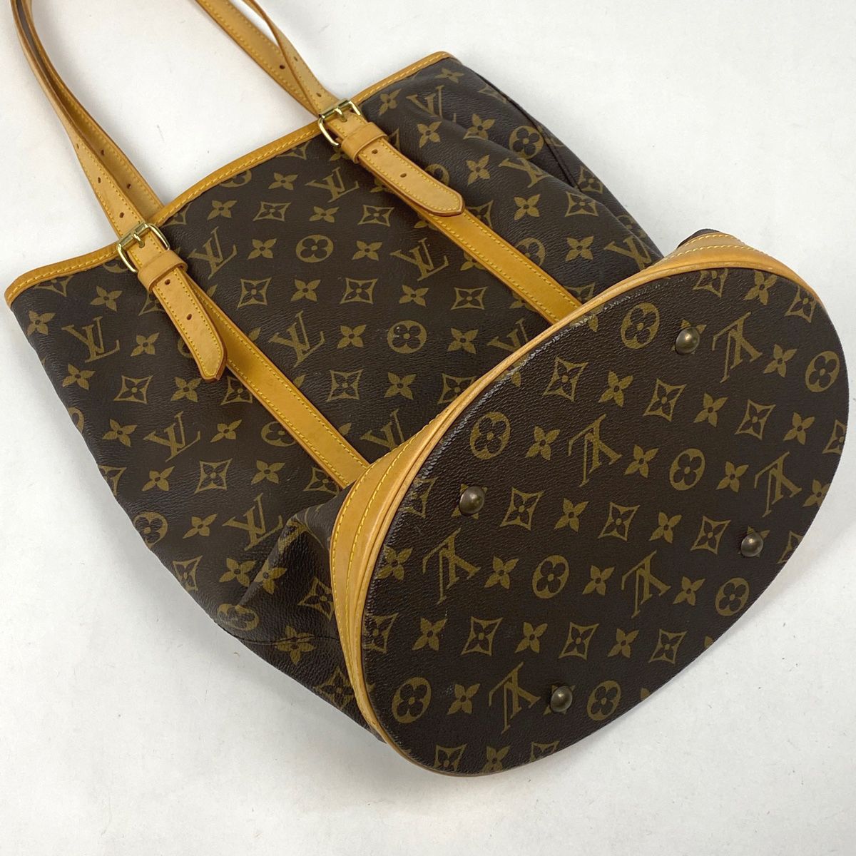 ジャンク品】ルイ・ヴィトン Louis Vuitton バケット GM ショルダー  