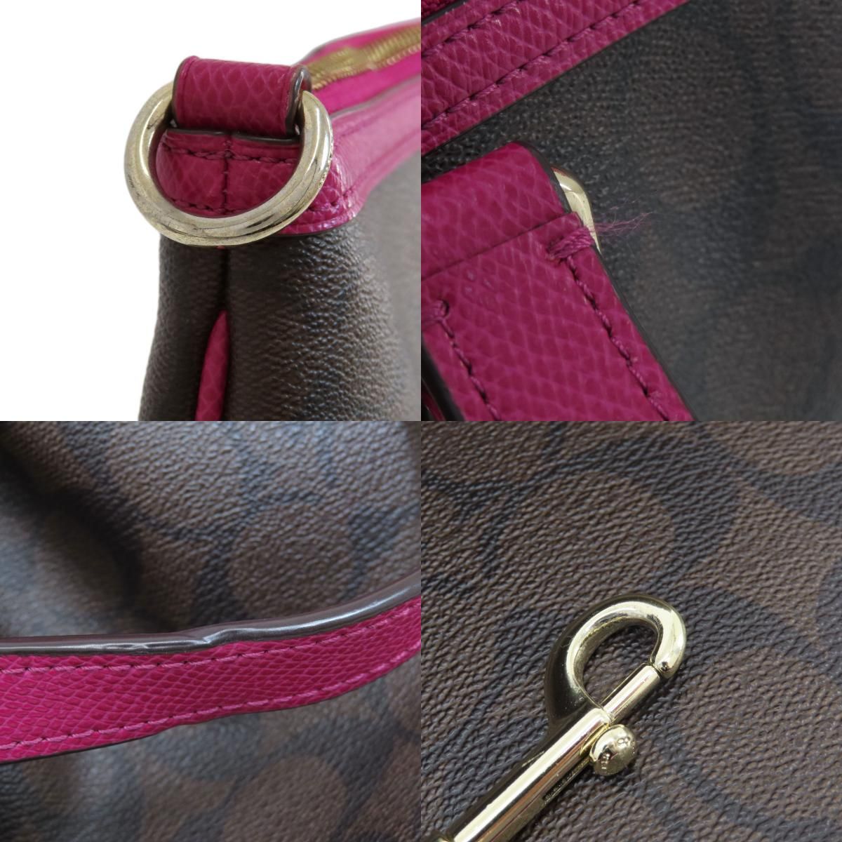 COACH コーチ F34614 シグネチャー 2WAY トートバッグ レザー 