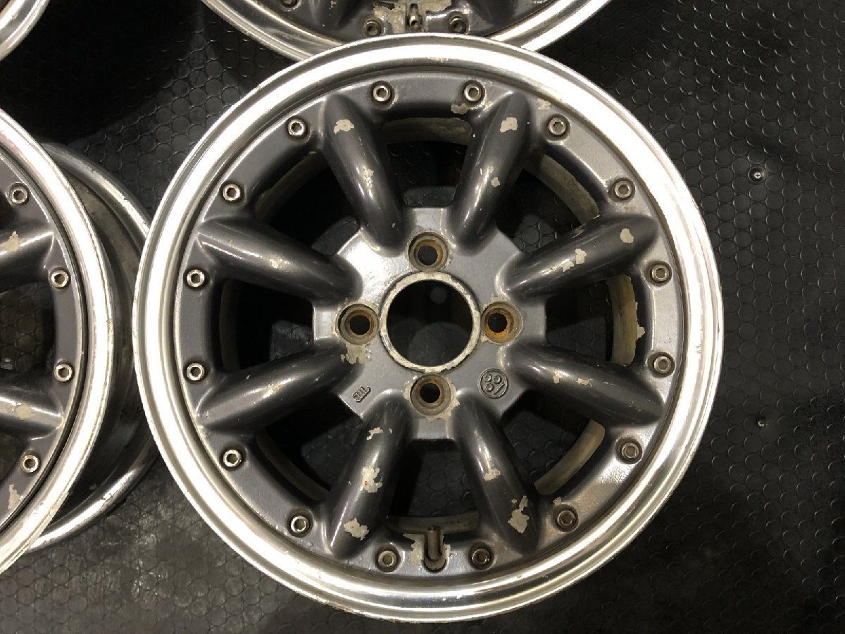 旧車ホイール】SPEED STAR ワタナベ RS-8 スピードスター 社外