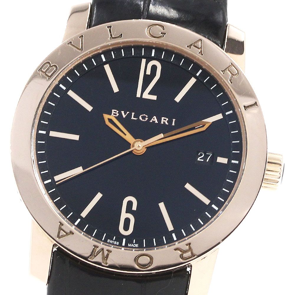 ブルガリ BVLGARI BBP39GROMA ブルガリ ブルガリ K18PG ローマ 世界限定250本 自動巻き メンズ箱付き_791664