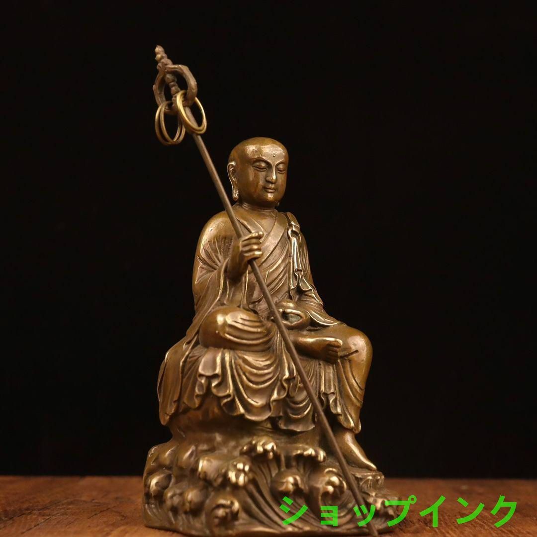 地蔵 菩薩 観音 不動明王 銅製 仏像 彫刻 置物 開運 風水 地蔵 菩薩 観音 銅製 仏像 彫刻 置物 開運 風水 - メルカリ