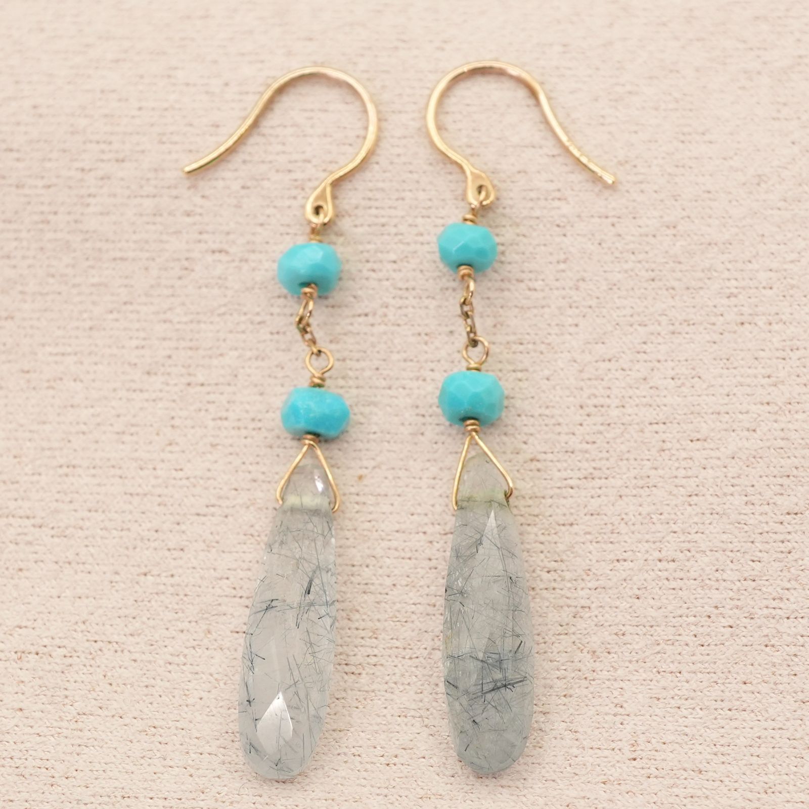 agete アガット クォーツフックピアス 