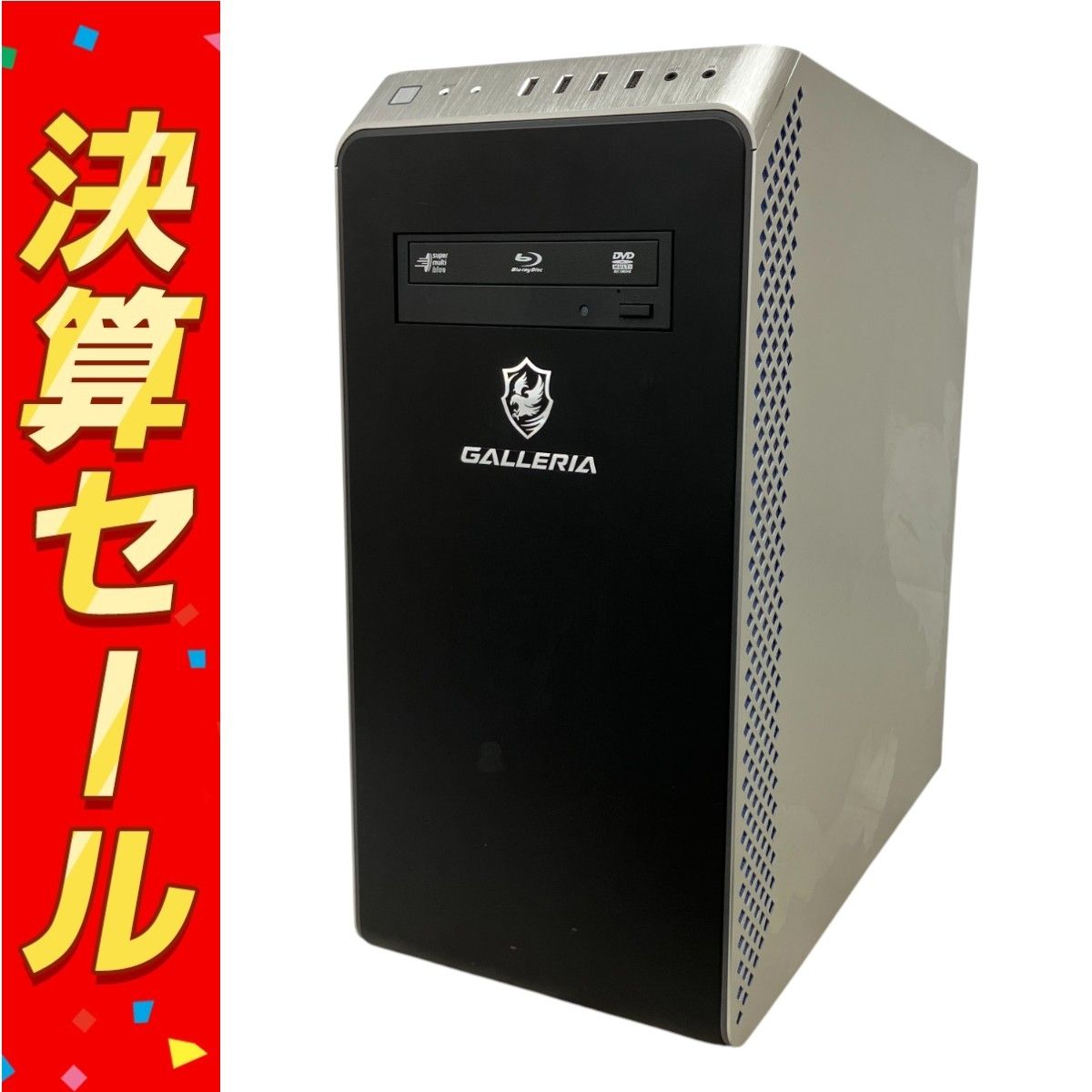 Thirdwave GALLERIA XA7C-R37 デスクトップ パソコン i7 10700 16GB HDD 2TB SSD 1TB RTX 3070 win11 M10108652