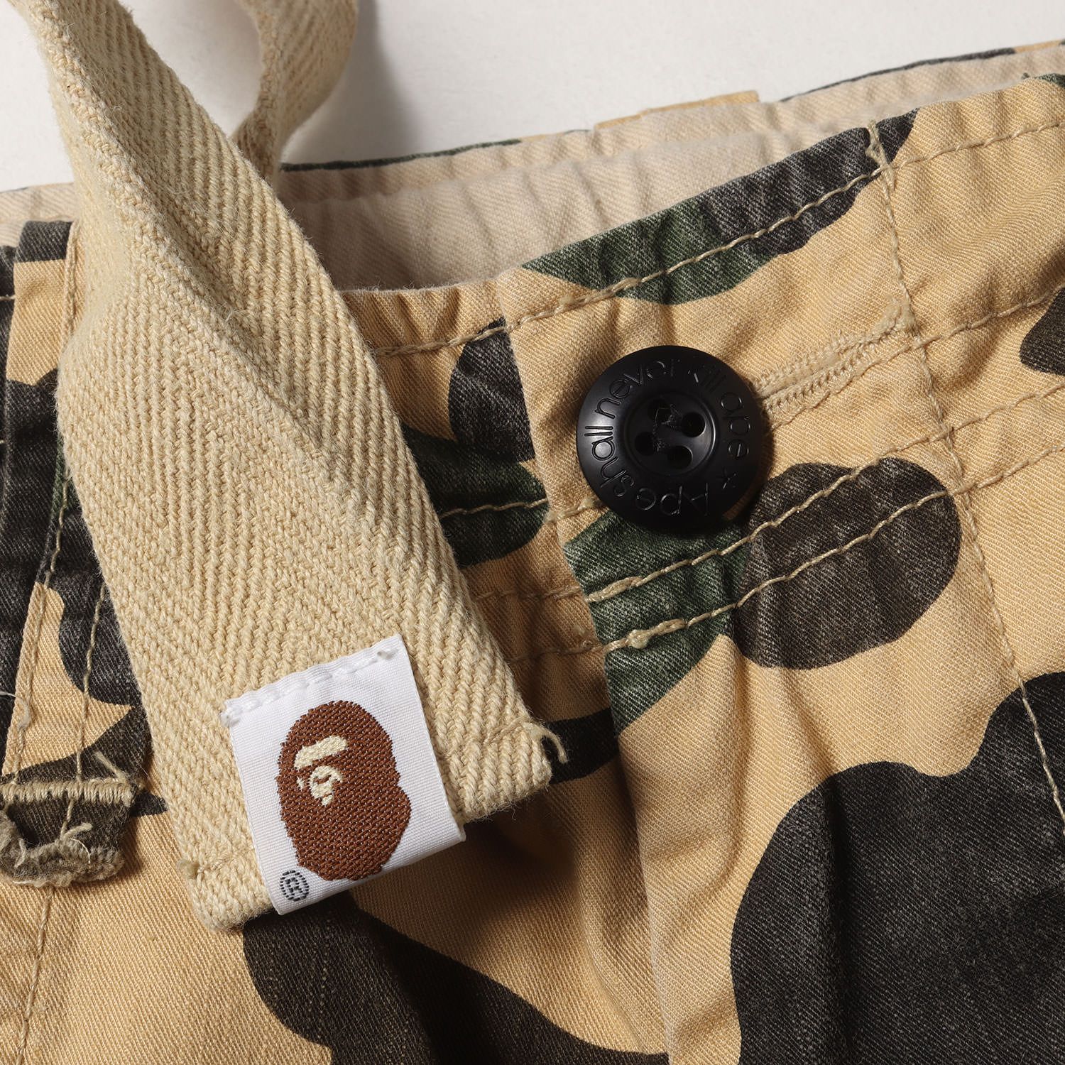 A BATHING APE ア ベイシング エイプ パンツ サイズ:M 00s 1stカモ 猿