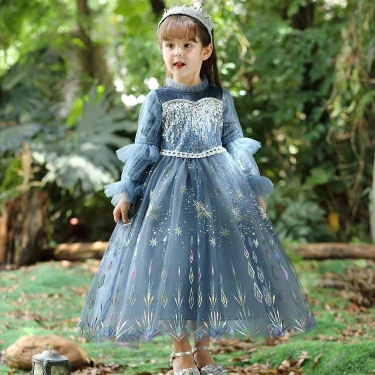 子供服 ワンピース 女の子 韓国子供服 秋服 長袖ワンピース キッズ 子供ドレス ピアノ 発表会 結婚式 誕生日 七五三 お姫様 おしゃれ 可愛い 新品