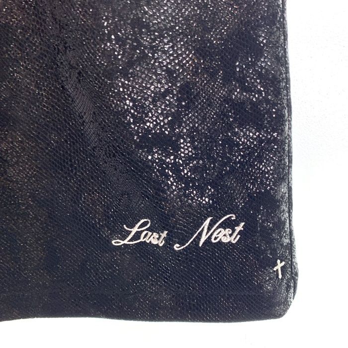 LAST NEST ラストネスト レザー ショート パンツ ラストネスト LAST NEST Leather Switching Shorts （Black