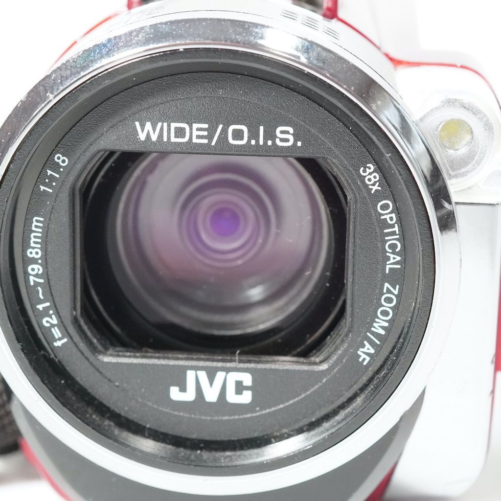 JVC Victor Everio GZ-E765-R レッド 動作OK 1週間保証 /9837