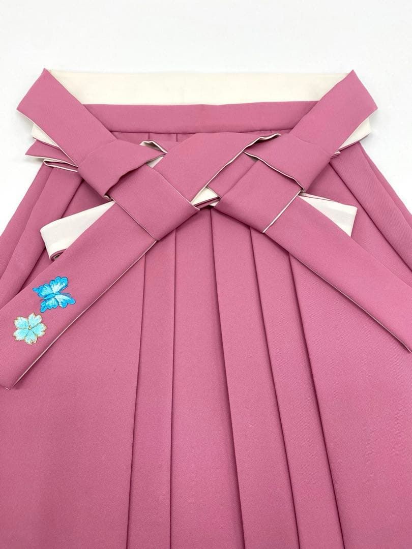 あんどん袴 刺繍 ストーン ポリエステル 紐下91cm