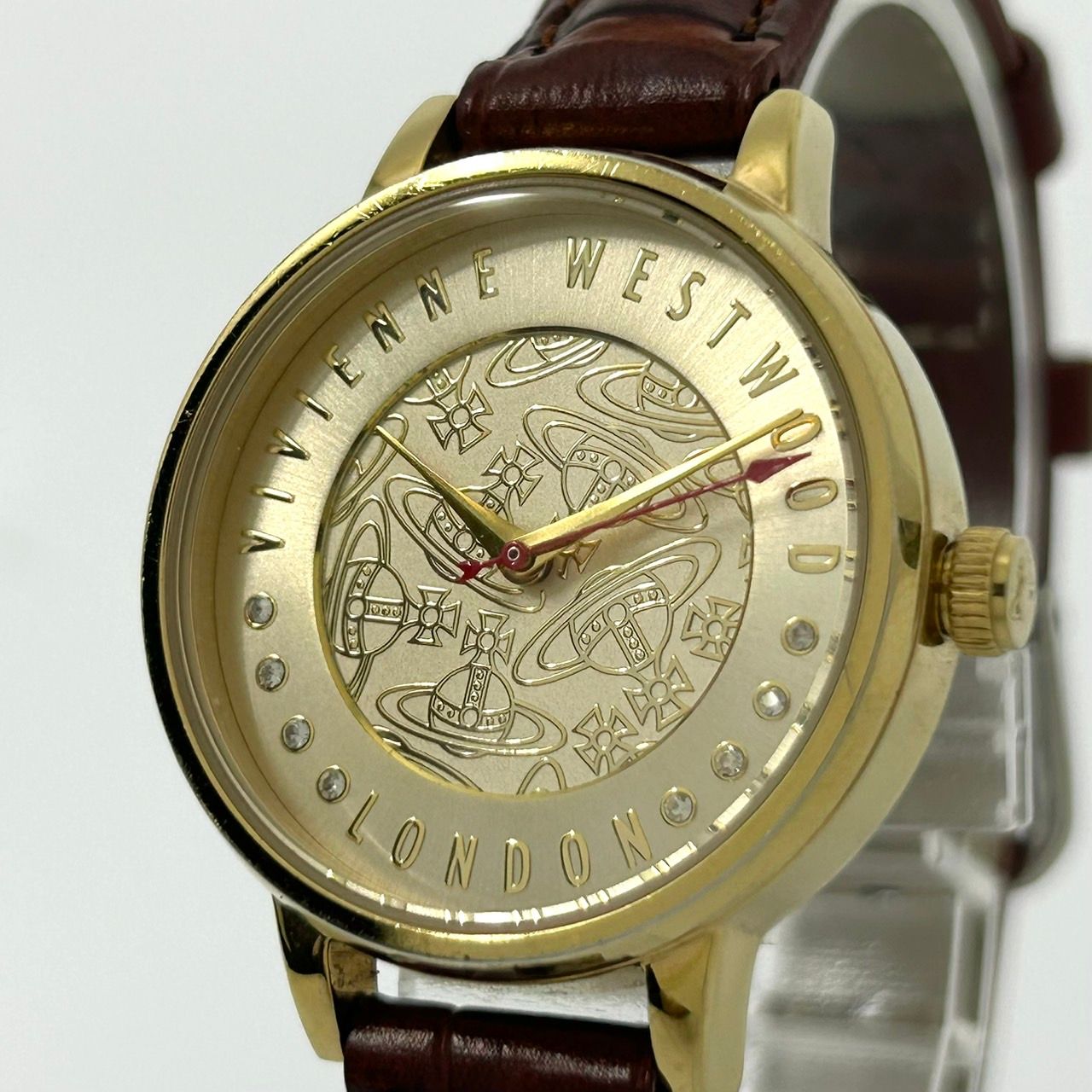 【美品】Vivienne Westwood オーブ　腕時計 電池新品　ゴールド Vivienne Westwood 腕時計 「Vivienne Westwood/ヴィヴィアン