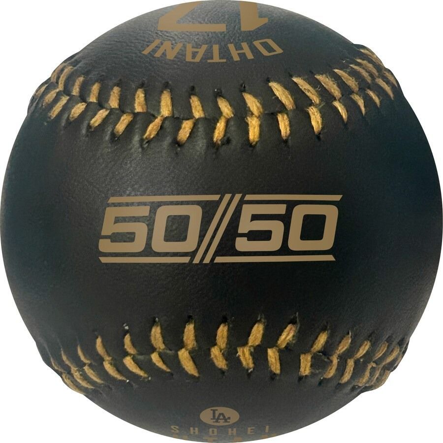 MLB 大谷翔平 ドジャース ボール 50/50達成記念 Club Black
