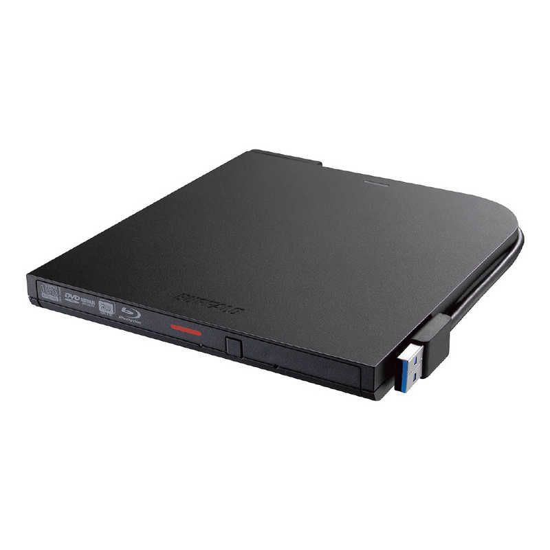 送料無料 ♥ 未開梱 BUFFALO ブルーレイドライブ 外付け 光学式 BD Blu-ray DVD CD ポータブル Mac|Win BDXL対応 BRXL-PTV6U3-BKB