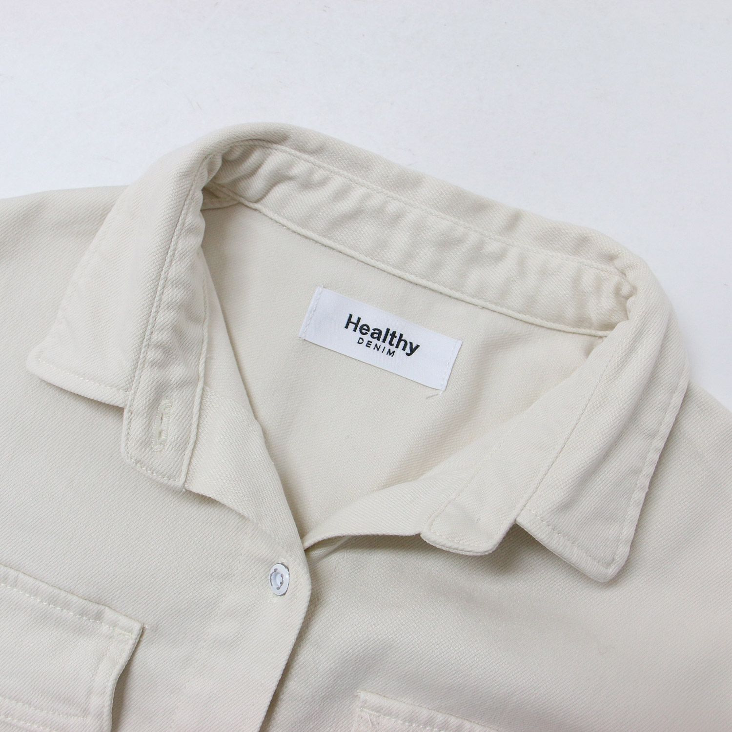 Healthy Denim ヘルシーデニム シャツ Almond デニムシャツ オフ