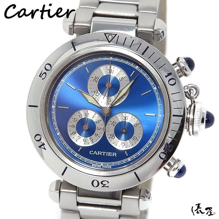 入手困難】カルティエ パシャ クロノリフレックス 永久カレンダー搭載