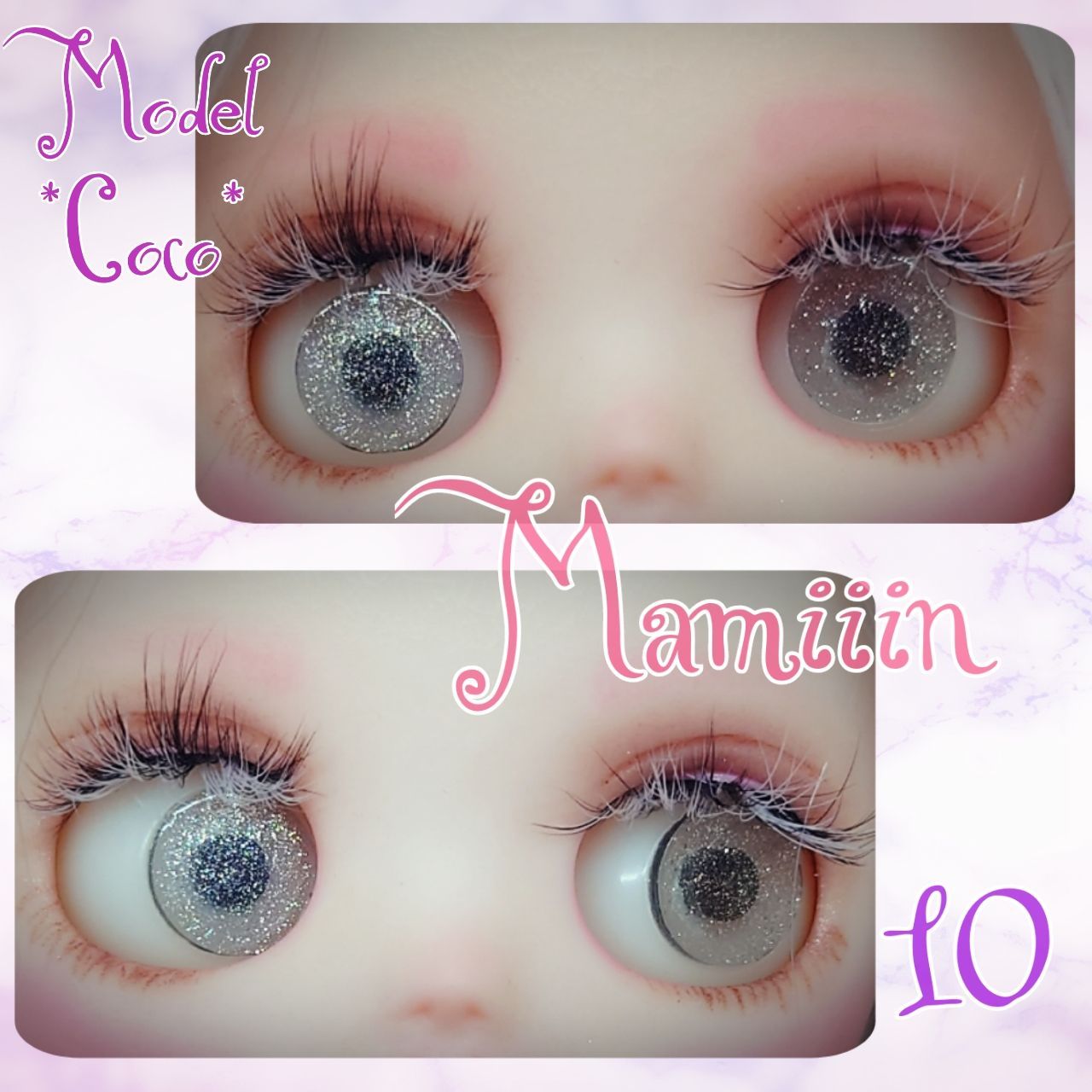 【HE-NO.206】プチブライス・カプセルドール用 アイチップ 10/6mm HE-NO.206】プチブライス・カプセルドール用 アイチップ 10/6mm HE-NO