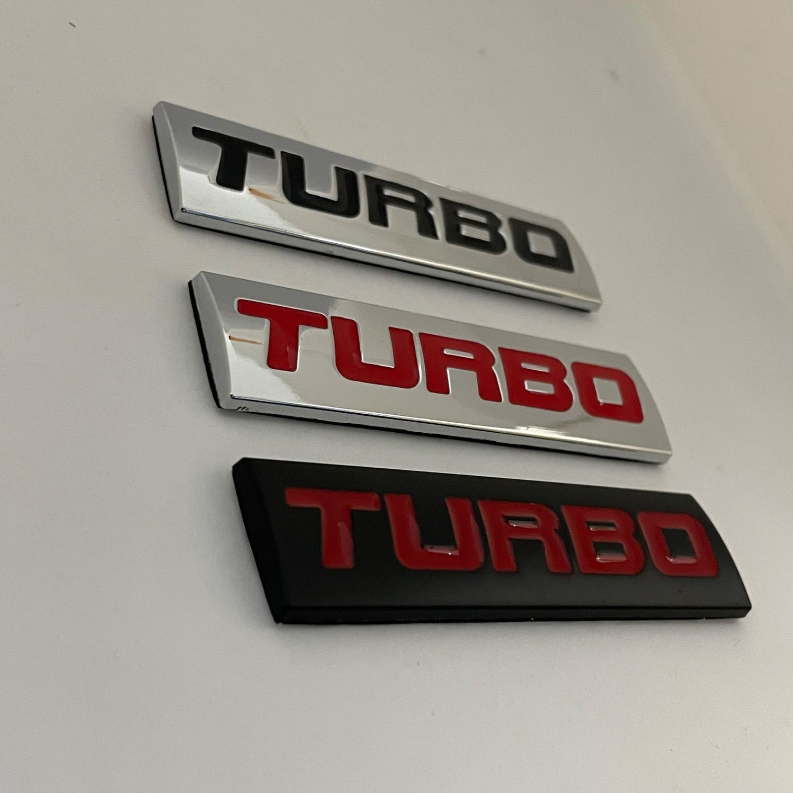 エンブレム 【TURBO】 ターボ ジムニー JB23 JB64 スカイラインターボ 