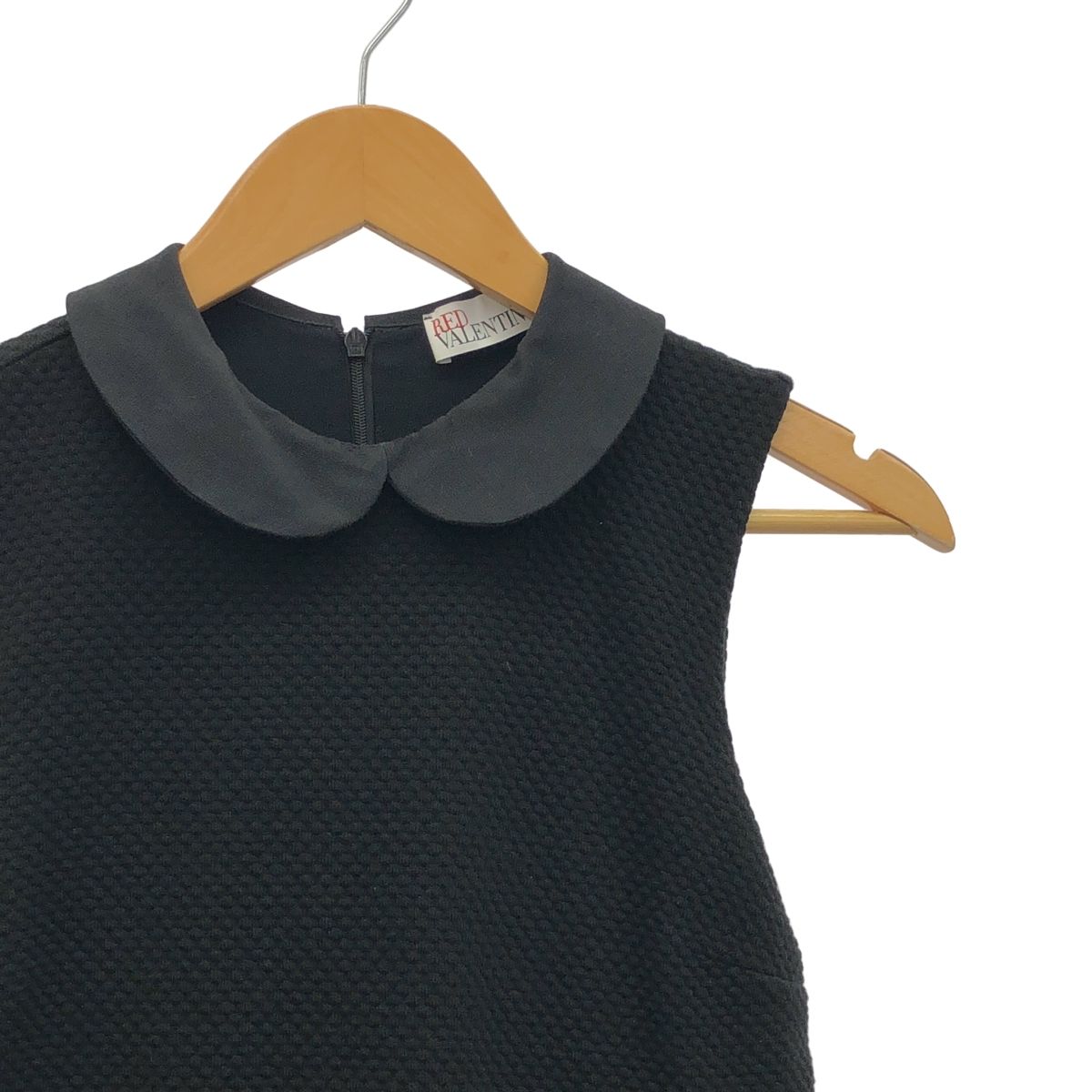 RED VALENTINO / レッドヴァレンティノ | ラウンドカラー ノースリーブ