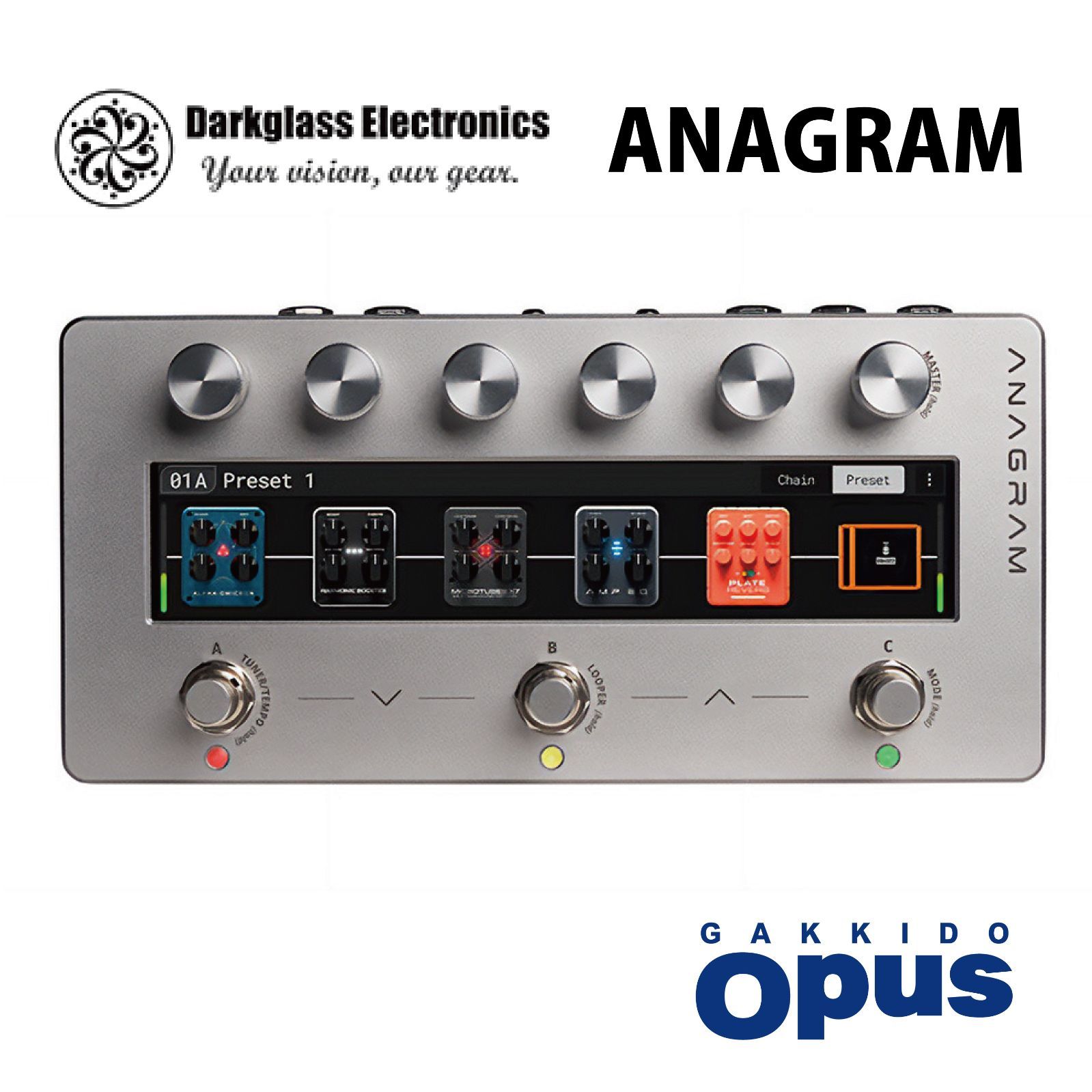 1台のみ在庫有 Darkglass Electronics Anagram マルチエフェクター ダークグラス アナグラム