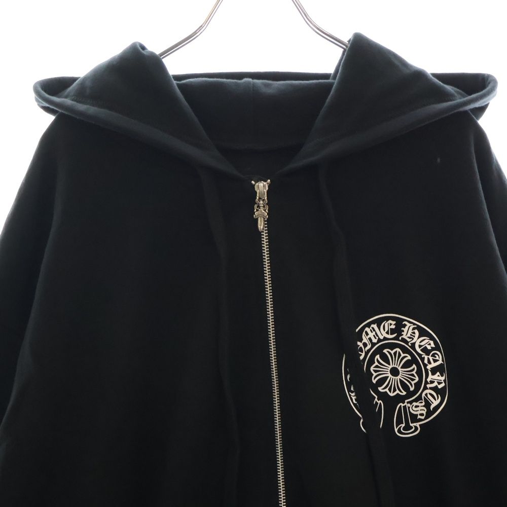 CHROME HEARTS (クロムハーツ) SWTSHRT HD ZIP 大阪限定バック